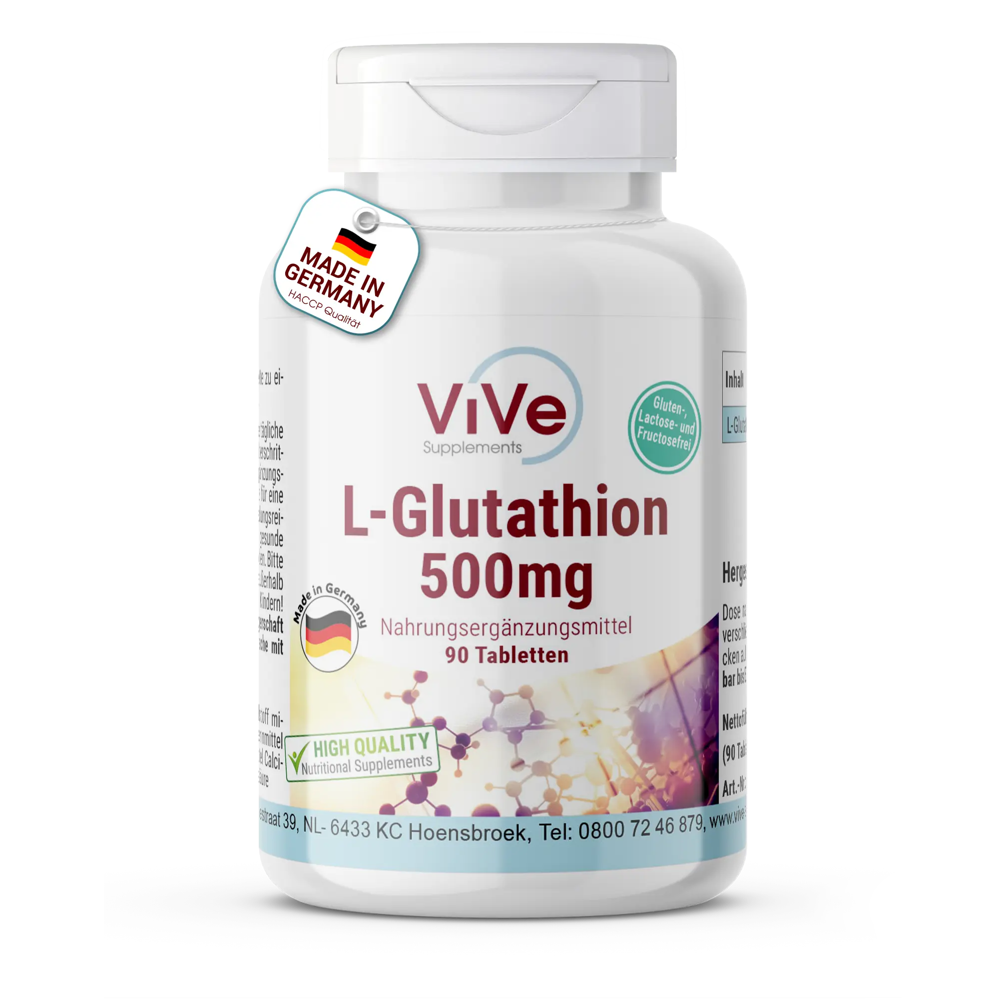 L-Glutathione 500mg