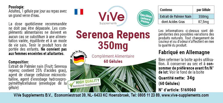 Serenoa repens 350mg
