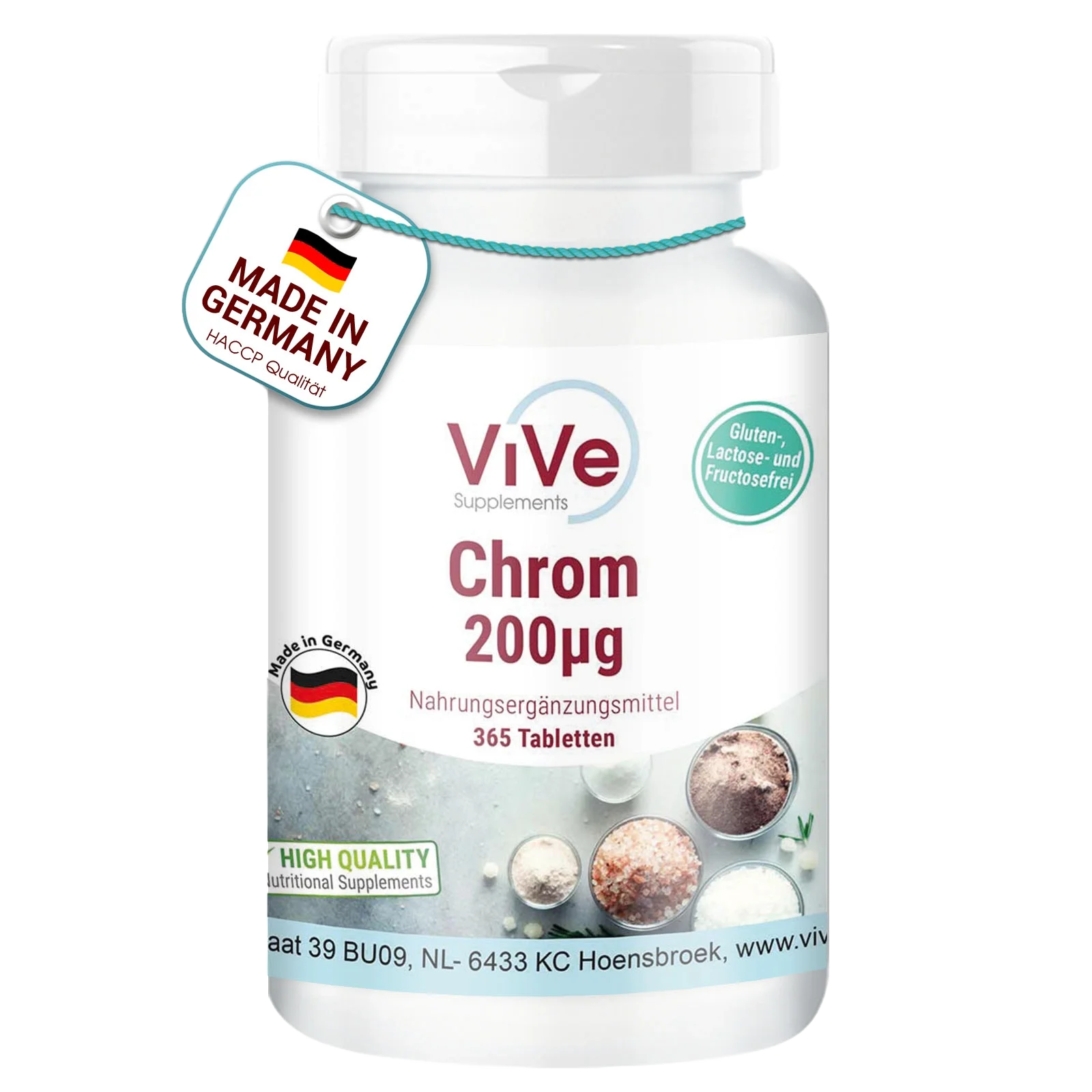 Chrom 200µg | Vive Supplements Chrom 200µg | Vive Supplements
