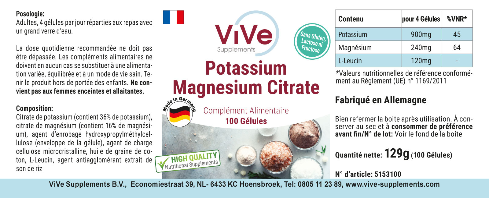 Potassium magnesium citrate