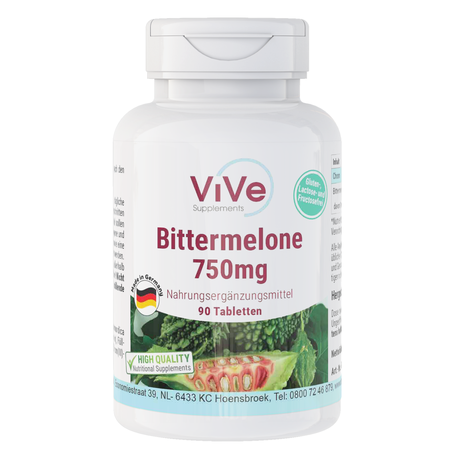 Bitter Melon 750mg + Chromium