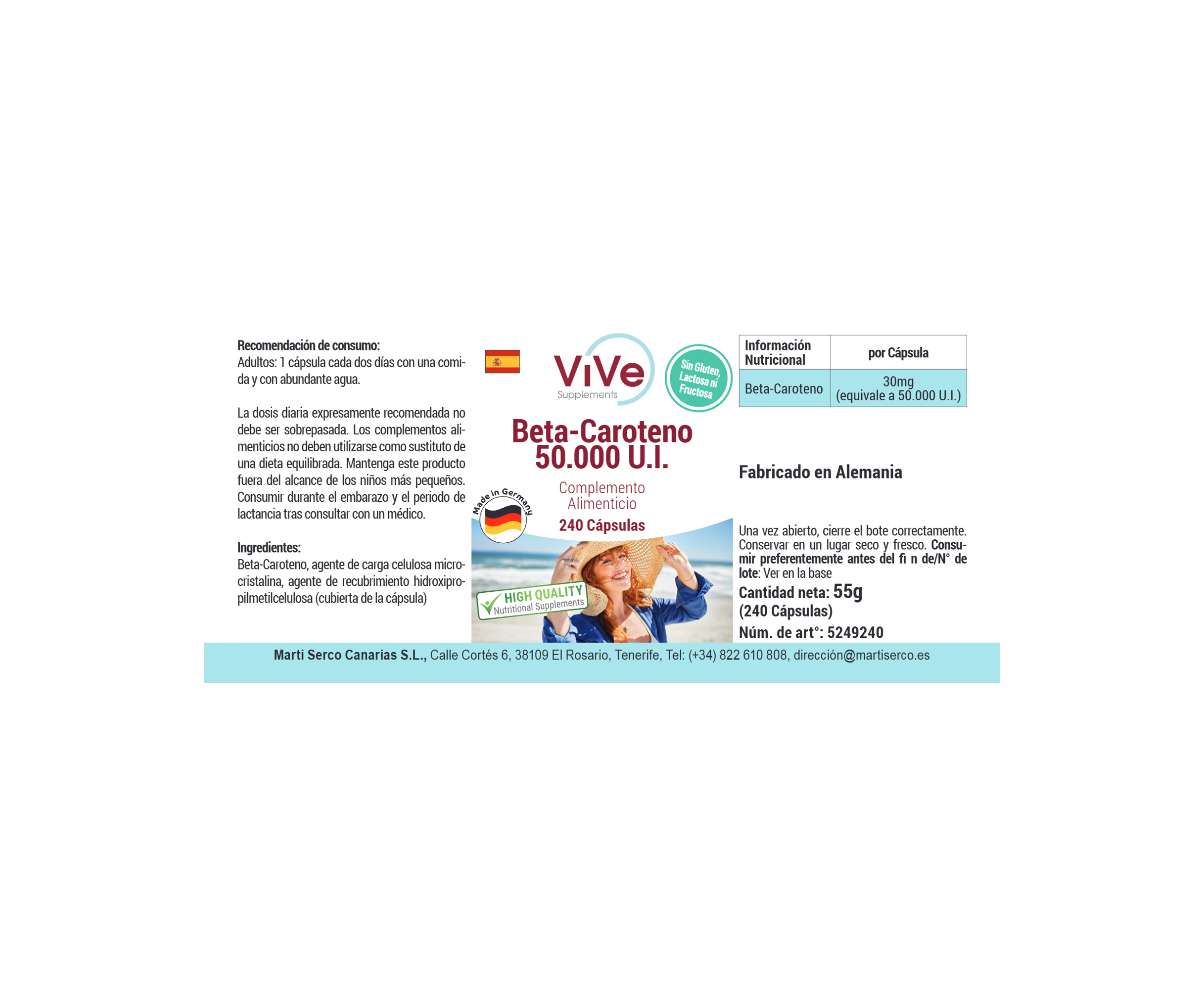 Beta Carotin 50.000 I.E.