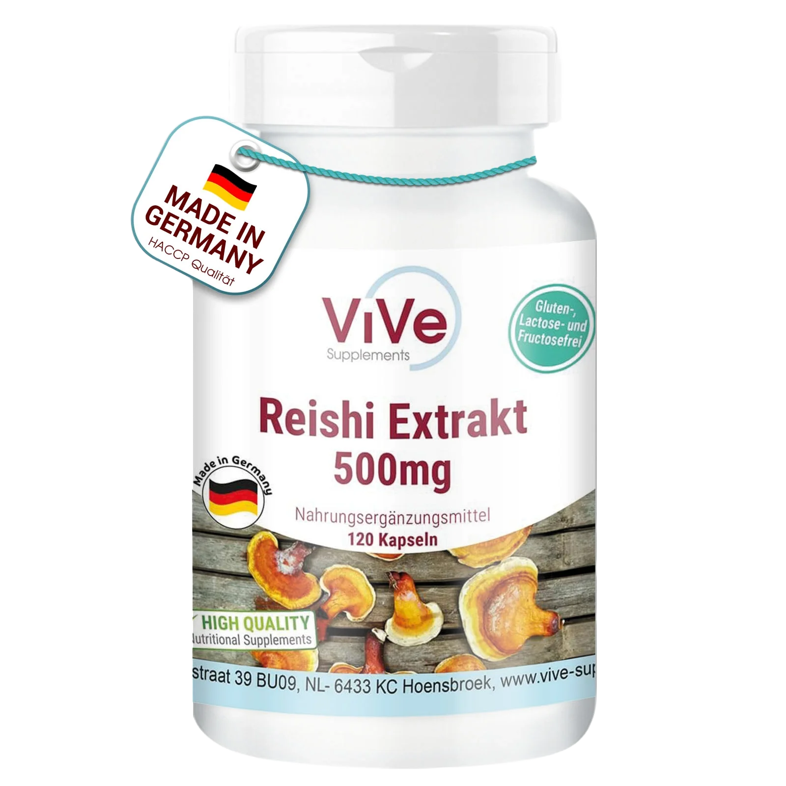 Reishi Extrakt 1500mg | Vive Supplements Reishi Extrakt 1500mg | Vive Supplements