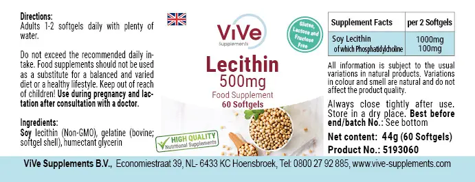 Lecithine 500mg
