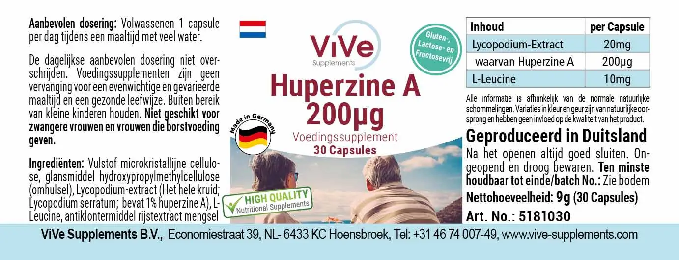 Huperzin A 200µg