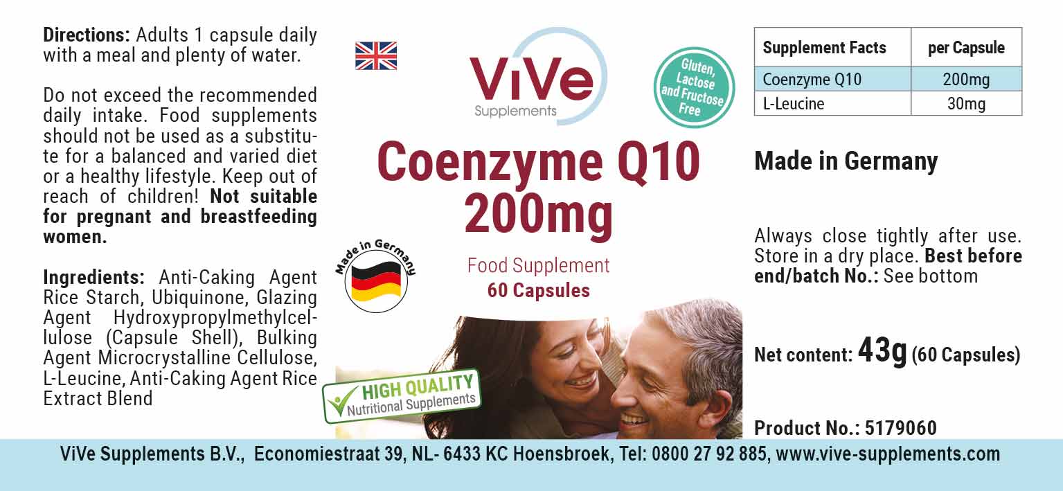 Co-Enzym Q10 200mg