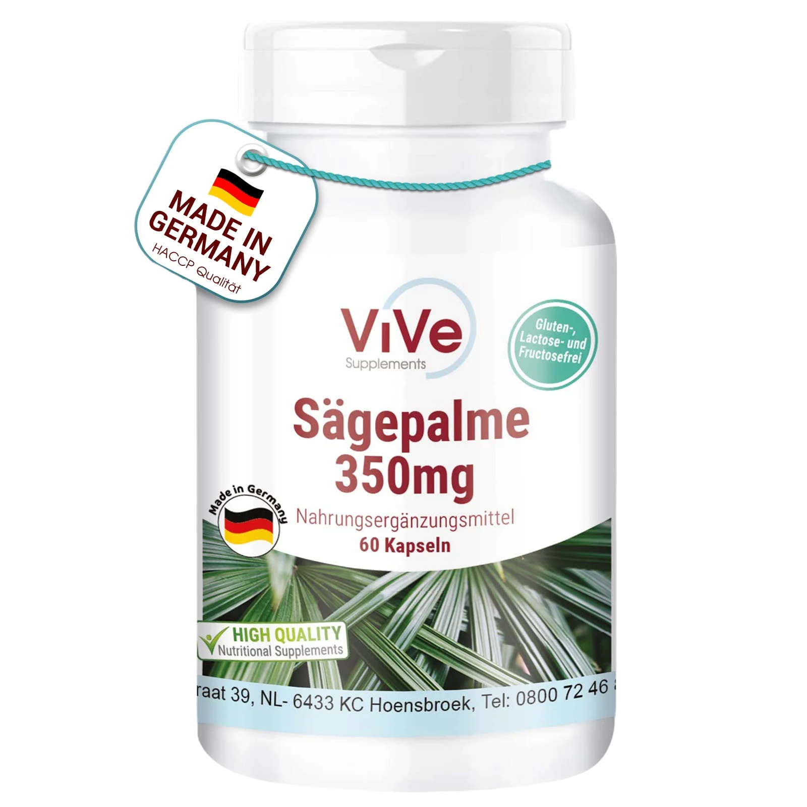 Sägepalme 350mg | Vive Supplements Sägepalme 350mg | Vive Supplements