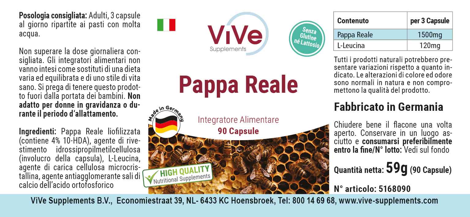 Pappa Reale 500mg