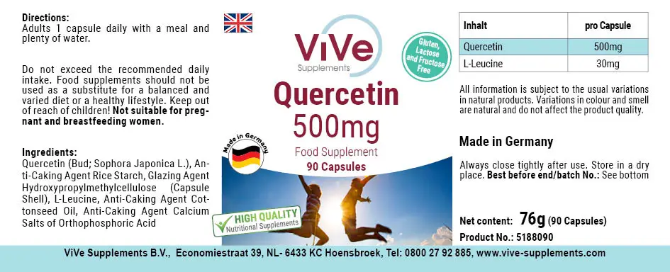 Quercétine 500 mg