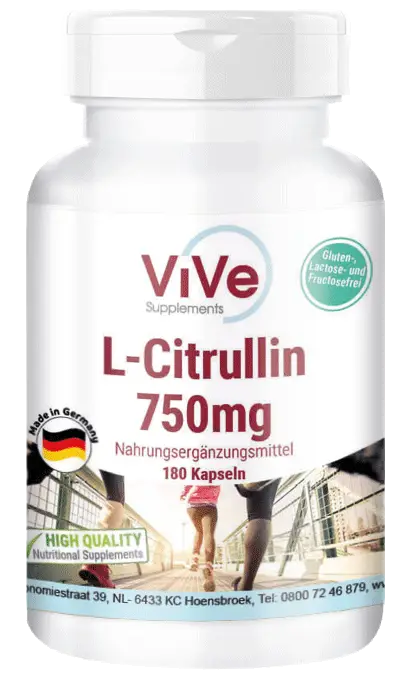L-citrullina 750 mg