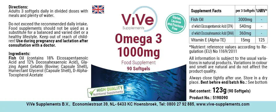 Omega 3 1000mg