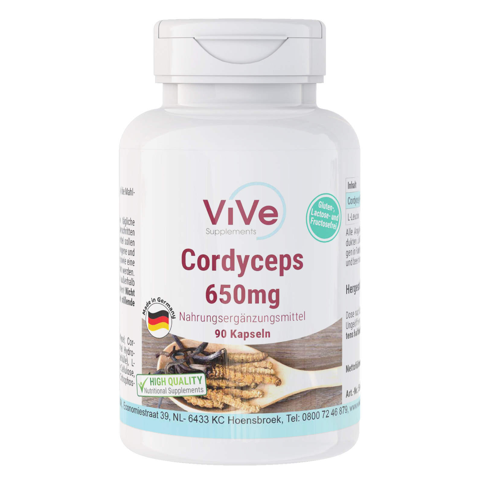 Cordyceps 650mg