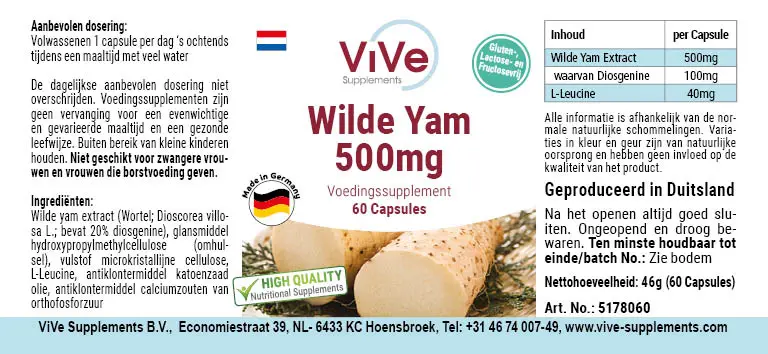 Wilde jam 500mg