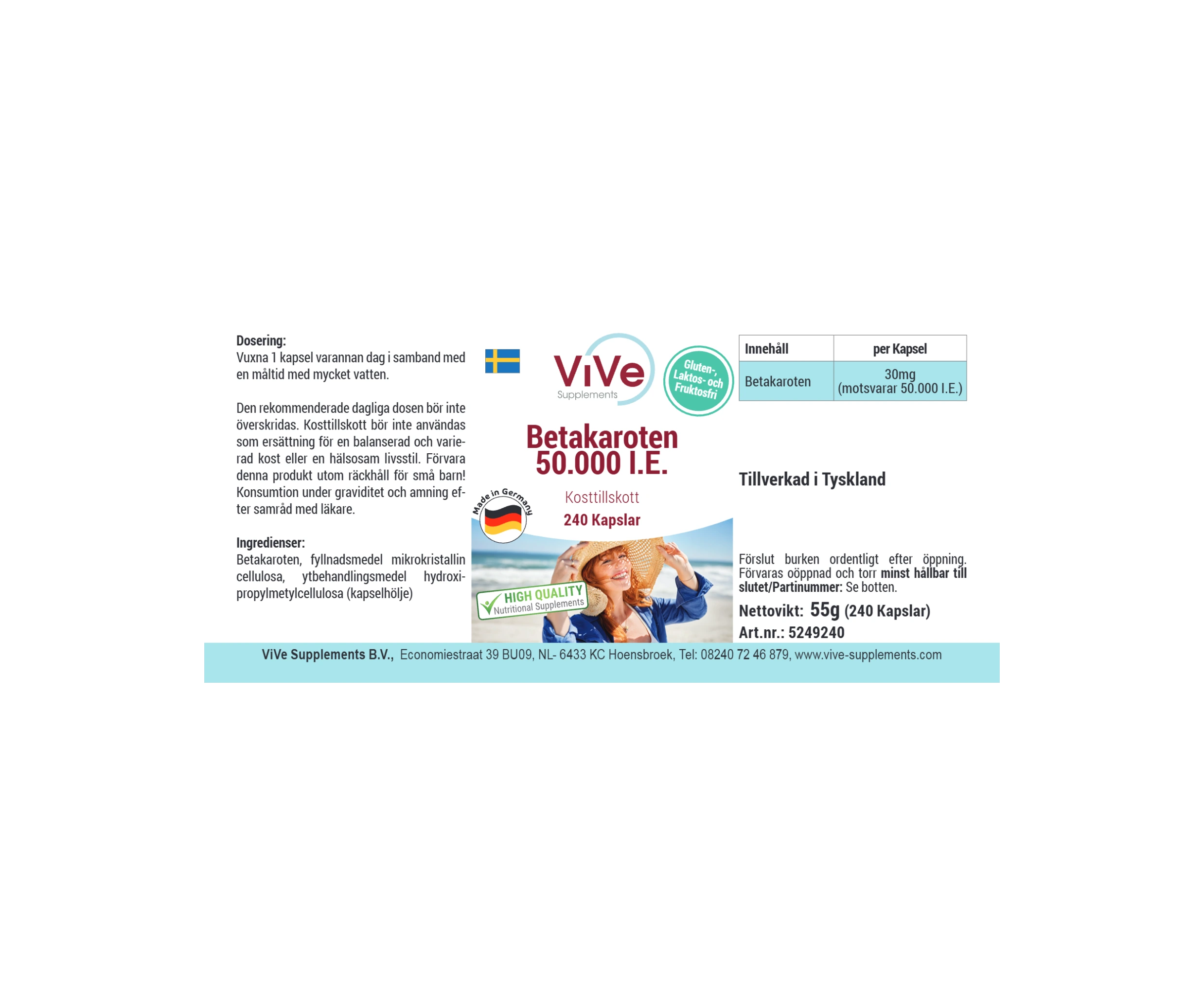 Beta Carotin 50.000 I.E.