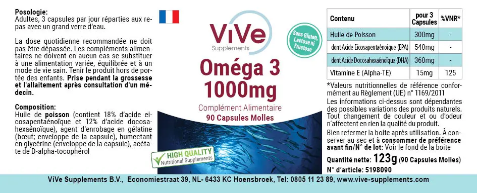 Omega 3 1000mg