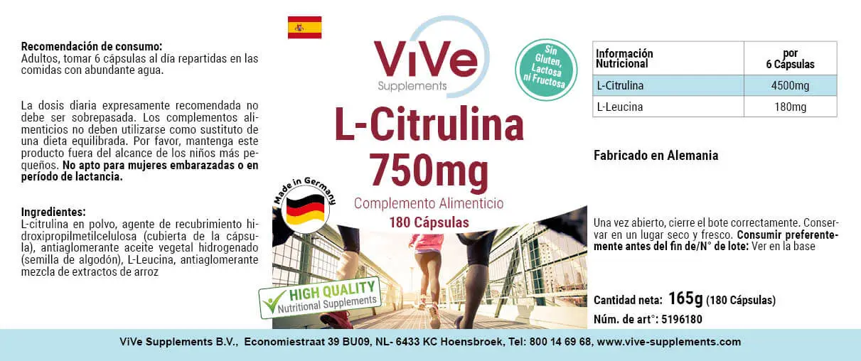 L-Citrullin 750mg