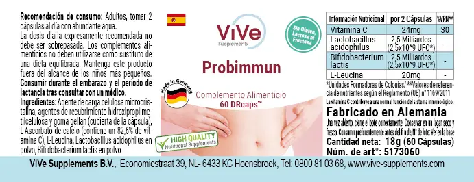 Probimmun met bacterieculturen