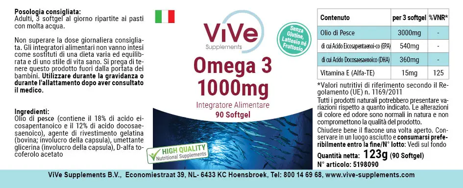 Omega 3 1000mg