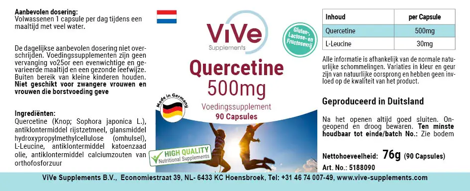 Quercetine 500mg