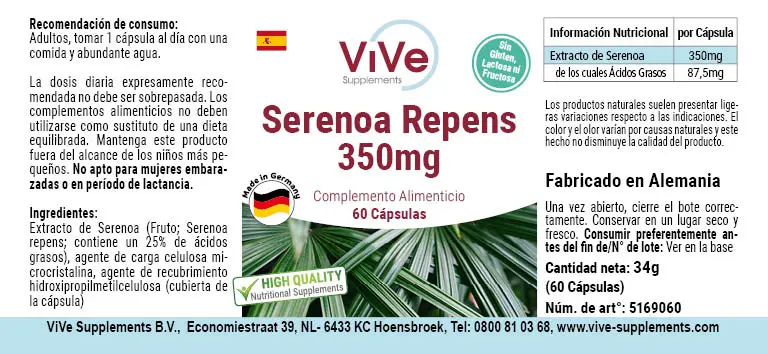 Serenoa repens 350mg